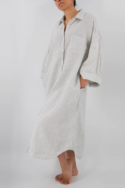 women_fashion - littlescollectionCotton dressMei French Linen House Dress – Oversized Japanese - Inspired LoungewearJapanese loungewear