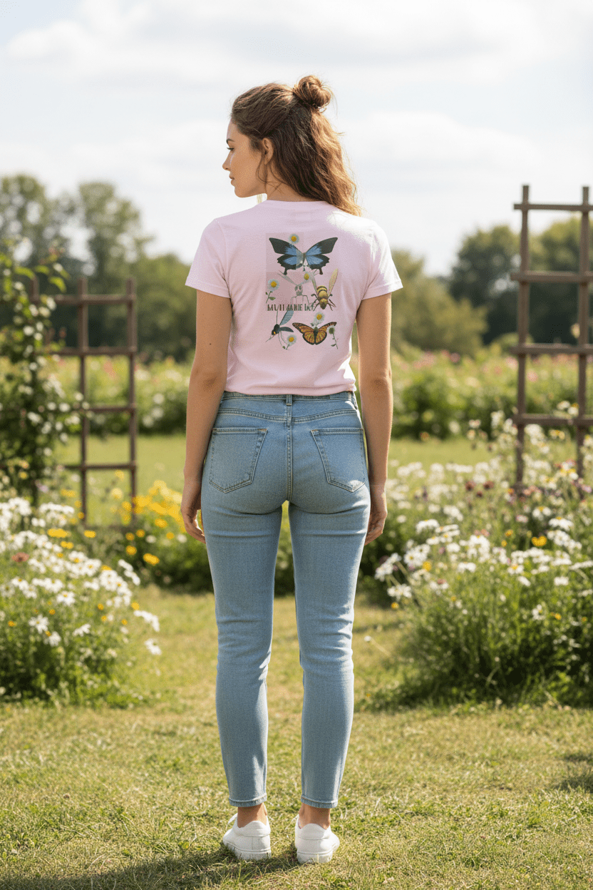 women_fashion - littlescollectiontshirtButterfly Soul Vintage Tee