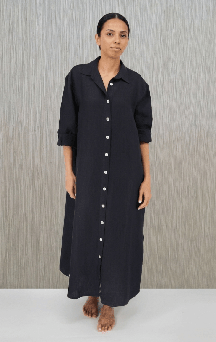 women_fashion - littlescollectionCotton dressMei French Linen House Dress – Oversized Japanese - Inspired LoungewearJapanese loungewear