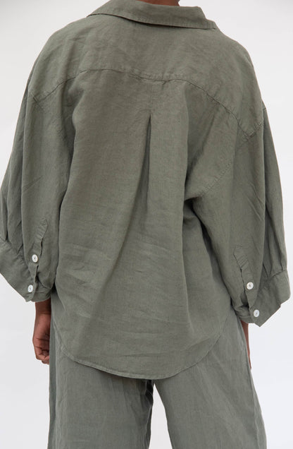 women_fashion - littlescollectionLinen setAgnes Linen Top Womencasual top