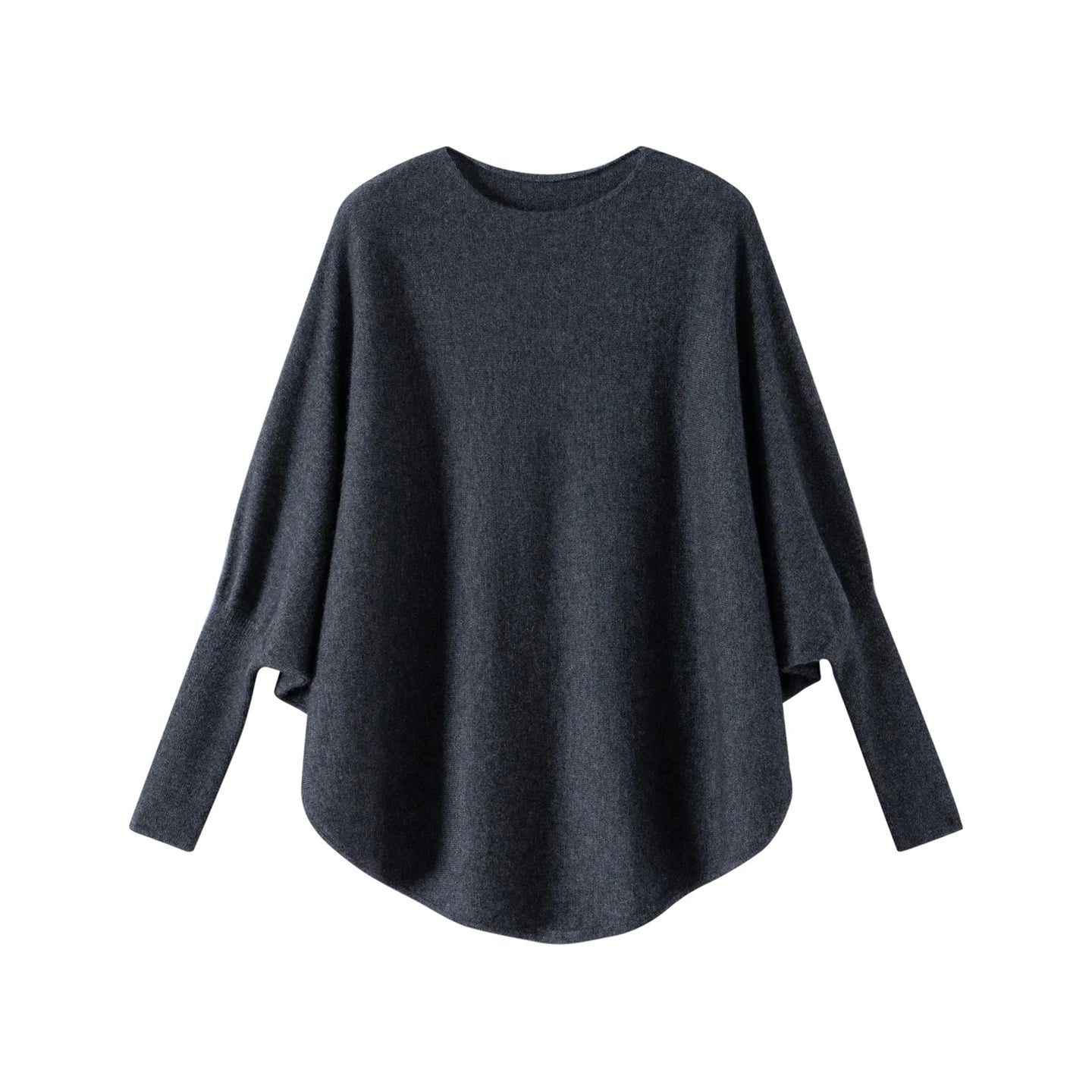 BohoLittlesEdit - Cashmere Sweater - Luna 100% Cashmere Batwing Sleeve Sweater